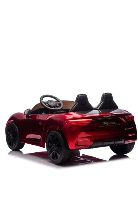 Masinuta Electrica Copii Maserati Bordo 12V 4x 4 - 4 Motoare Telecomanda RC - control paternal, Scaun Piele