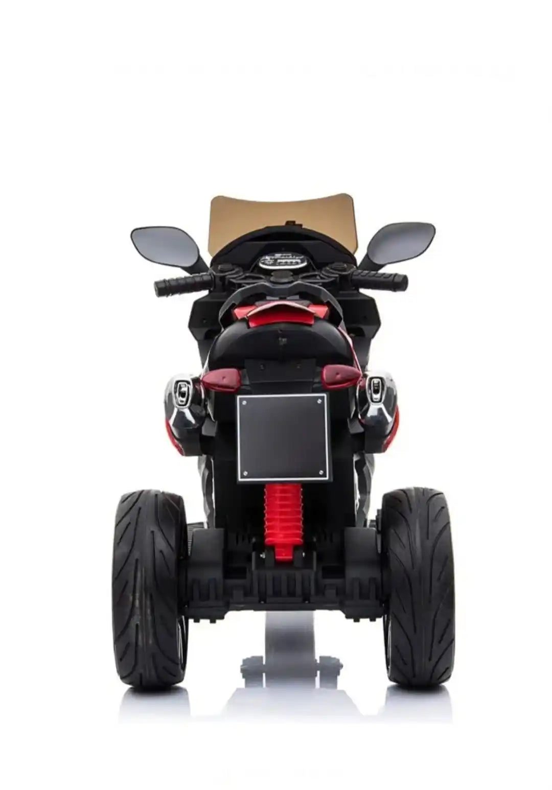 Motocicleta Electrica 6V cu Sunet Rosie Neagra, unisex