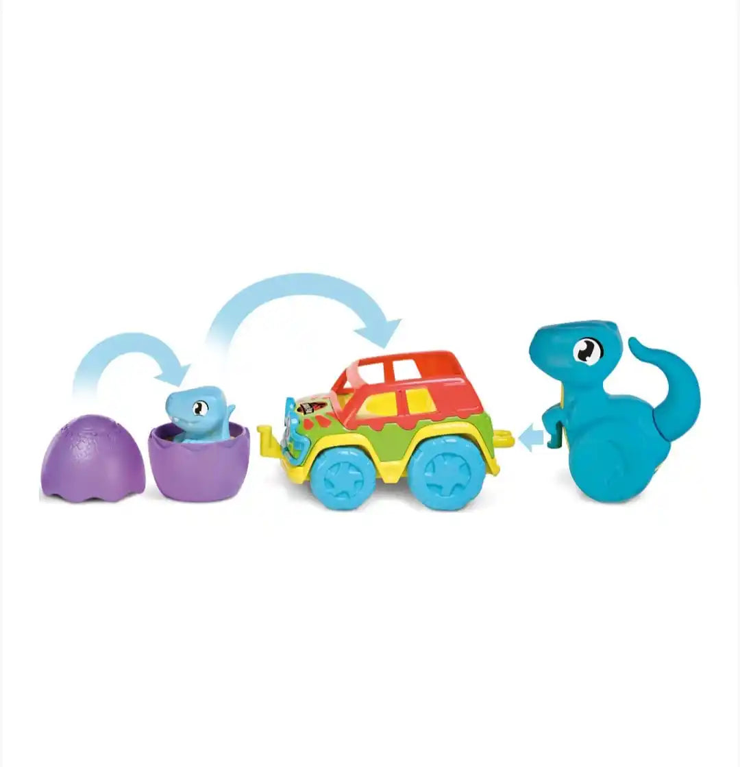 Jucarie interactiva Tomy - Jurassic World, Chase and Roll, Aventura Raptorilor