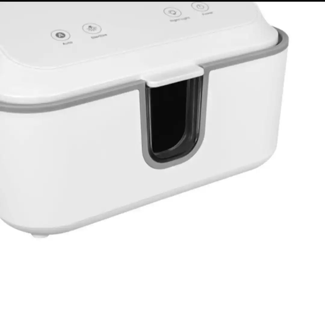 Incalzitor Servetele Umede Ruhhy pentru Bebelusi, 3 Trepte Temperatura, Panou Touch LED, Mentinere Umiditate, Capacitate 80 Servetele, Baza Antiderapanta, Alb