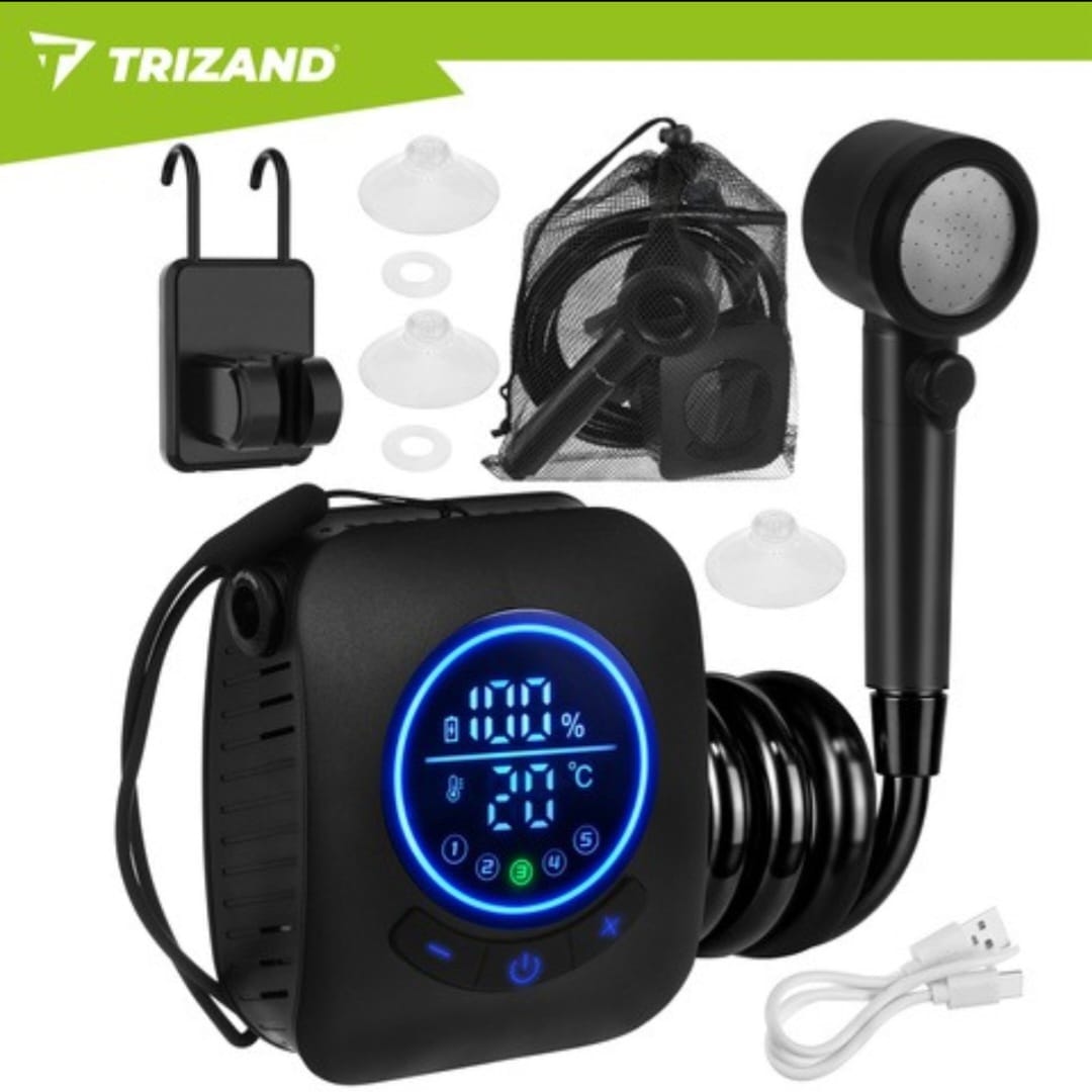 Dus Portabil pentru Camping, 8000mah, Portabil, Ecran LED, Waterproof,