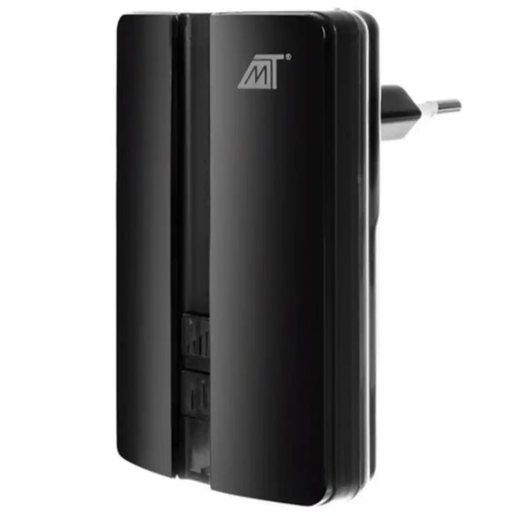 Sonerie Wireless Fara Fir Impermeabila IP44, 51 Tonuri, Volum Reglabil 90dB, Raza 15m, LED, Alimentare Priza, Montaj Usor, Negru