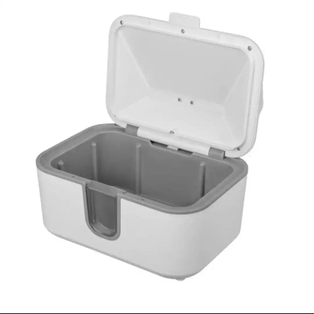 Incalzitor Servetele Umede Ruhhy pentru Bebelusi, 3 Trepte Temperatura, Panou Touch LED, Mentinere Umiditate, Capacitate 80 Servetele, Baza Antiderapanta, Alb