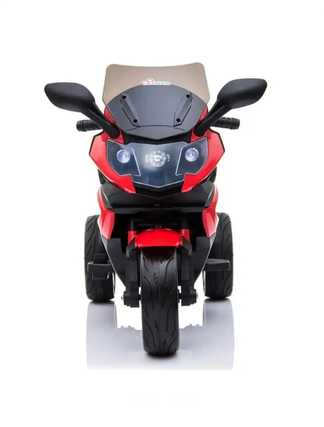 Motocicleta Electrica 6V cu Sunet Rosie Neagra, unisex