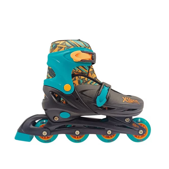 Role cu Marime Reglabila 39-42 Verde Neagra cu Modele