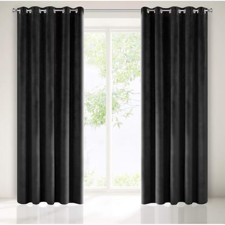 Draperie Premium Opaca neagra, 140x260 cm, pentru living sau dormitor